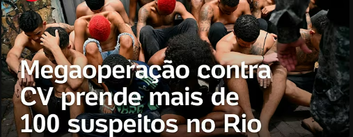 Megaoperação no Alemão e Penha Desmascara a Falácia da Segurança Pública no Rio de Janeiro