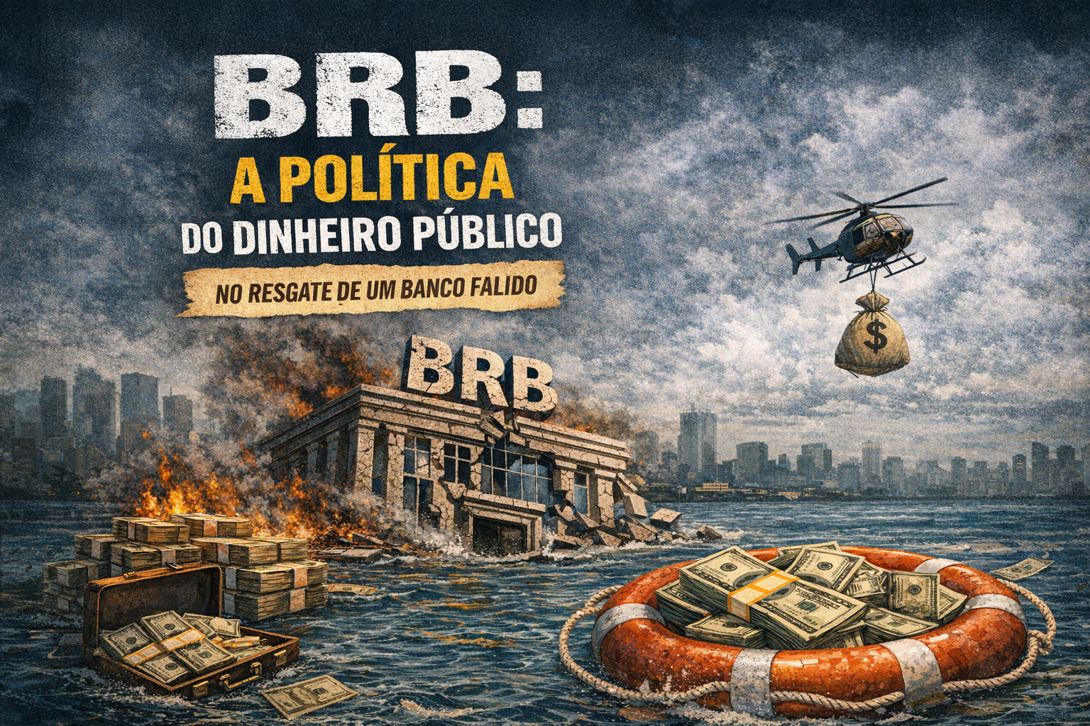 BRB: A Política do Dinheiro Público no Resgate de um Banco Falido